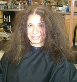 Brazilian Blowout before