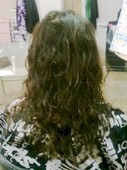 before GK hair kertain treatment