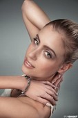 Clean beauty look- sleek bun & bridal makeup.