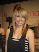 Sleek blonde colour