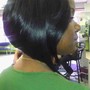 Silk Press (Natural Hair)