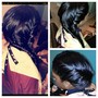 beads on braids