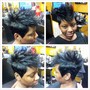 shampoo & spot + cut down (short styles)