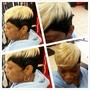 Bob Sew -in with hair +EYELASHES 10 12 in hair