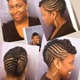 Loose hair Crochet Braids