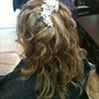 wedding/prom up-do