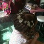 wedding/prom up-do