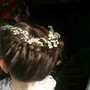 wedding/prom up-do