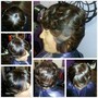 Updo (with extensions)