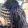 2 strand twists (small/very slender twists)