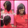 Silk Press Short Hair