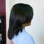 Keratin Treatment short shoulder length hair