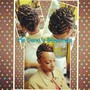 Cornrows/Braid Down (Natural Hair)