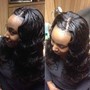 Partial Sew In, Ponytail With Extensions