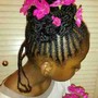 Cornrow tree braid service