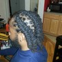 Comb out Locs