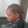 Feed-In Cornrows/Ghana Braids