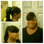 Frontal ponytail