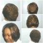 Shampoo and style mid length