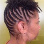 Take Down Braids (natural hair)