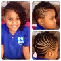 Kids Braided Updos (Age 4-11)