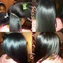 Press or Flat iron straight