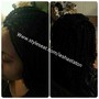 Mid back sMedium Senegalese Twist