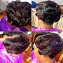 Luxurious Silk Press  Natural Hair (3hrs) $110