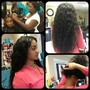 Kid's Style(flat iron) Natural Hair Ages 5-12