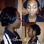 Braids in ponytail with extensions