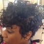 Relaxer Touch Up, Women's Cut