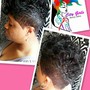 VIP Virgin relaxer/Haircut/Style