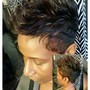 VIP Virgin relaxer/Haircut/Style