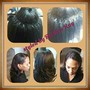 Roller Set / relaxed hair