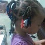 Kid Braid style with own hair