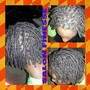 Large Loc Retwist w/ Style