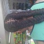 Cornrow tree braid service