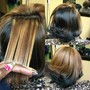 Half up/ Half Down Ponytail (Bonded)