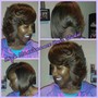 Quick weave Ponytail