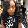 Partial Sew In with leave out