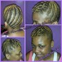 Med Knotless braids