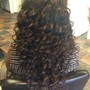 Wand curls/Crimps/Pin Curls