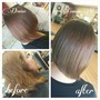 Color Touch-up, Hair Cut and Blow Dry