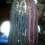 Stitch knotless  box braids