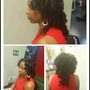 two strand twists natural hair or comb twist