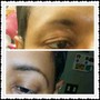 Brow tinting