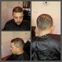 men's haircut