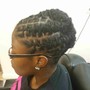 Kinky Twist up do