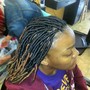 Knotless Box Braid Small