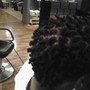 Cornrow: Feeding braid, regular cornrow